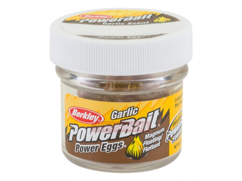 Appât Berkley Powerbait Floating Eggs Garlic - 14 gr