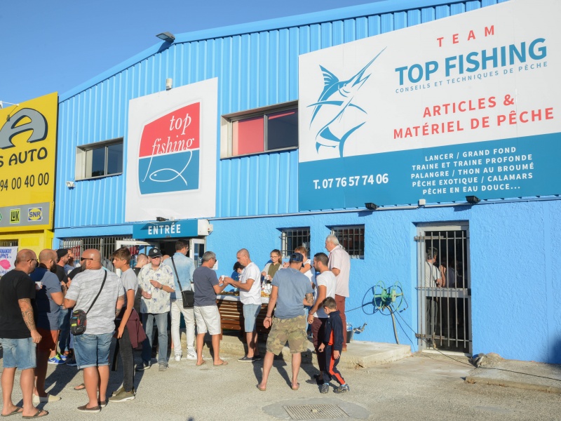 Inauguration du Magasin Top Fishing Var, le 2 septembre 2017