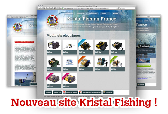 Nouveau site Kristal Fishing