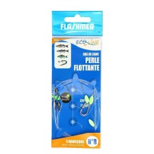 Bas De Ligne Flashmer Perle FLottante Bas De Ligne Flashmer Perle FLottante