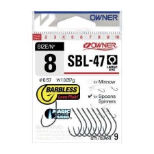 Hameçon Simple Owner Spécial Cuiller SBL-47 Hameçon Simple Owner Spécial Cuiller SBL-47
