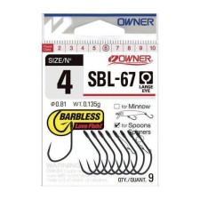 Hameçon Simple Owner Spécial Cuiller SBL-67 Hameçon Simple Owner Spécial Cuiller SBL-67