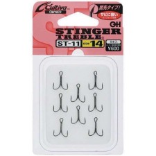 Hameçon Triple Owner Stinger Treble ST11 Hameçon Triple Owner Stinger Treble ST11