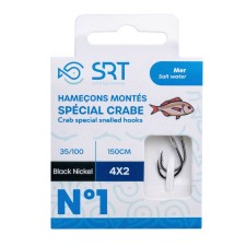 Hameçons Montés SRT Spécial Crabe Hameçons Montés SRT Spécial Crabe