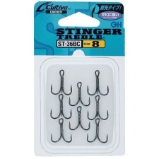 Hameçons Triples Owner ST36 Black Chrome Hameçons Triples Owner ST36 Black Chrome