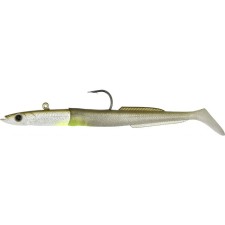Leurre Hyperlastics Sandyll 4.5 Natural Jighead 124mm__Ayu