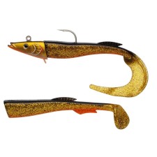 leurre-souple-arme-powerbait-power-sandeel-150mm-2-Gold-oil leurre-souple-arme-powerbait-power-sandeel-150mm-2-Gold-oil
