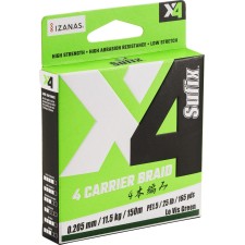Tresse Sufix X4 Braid His Vis Yellow 100-150m Tresse Sufix X4 Braid His Vis Yellow 100-150m
