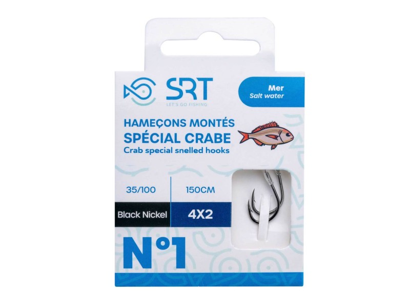 Hameçons Montés SRT Spécial Crabe