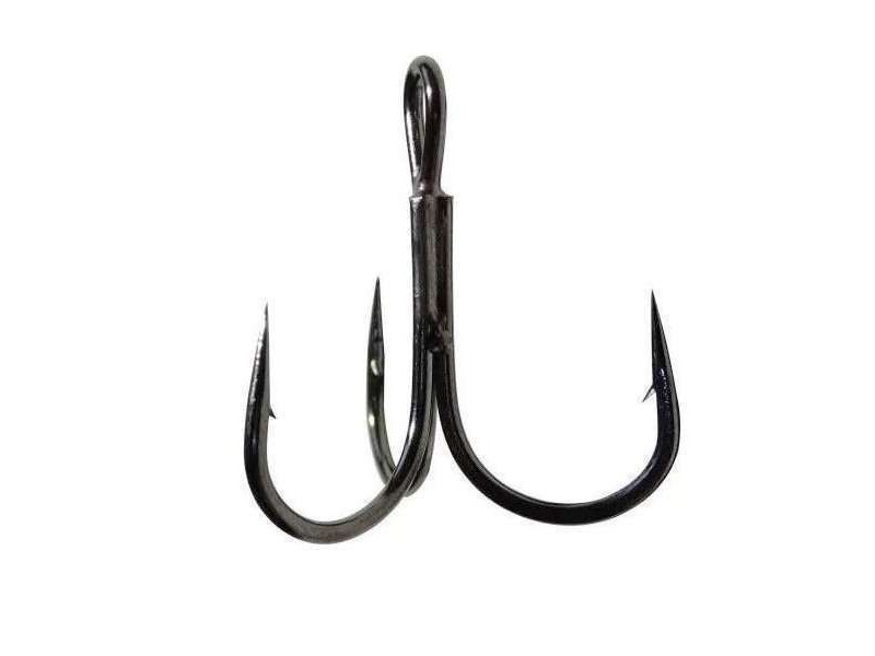 Hameçons Triples Owner ST36 Black Chrome