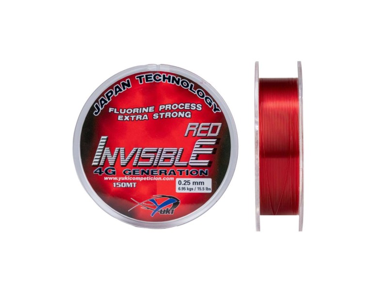 Monofilament Yuki Invisible Red