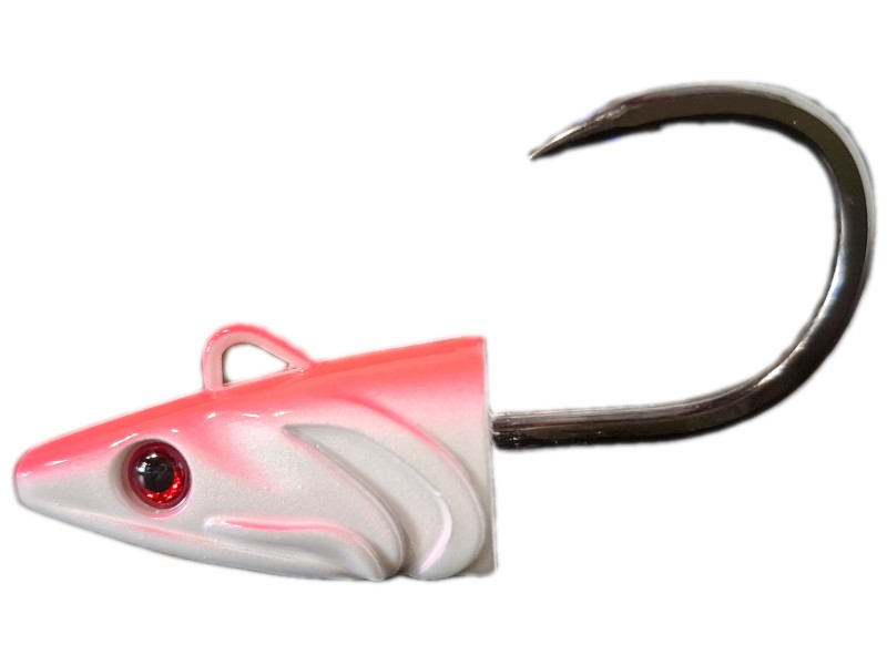 Tête Plombée ERM Peche S-Bull Tuna Exo Jig 45g-pink-sardina