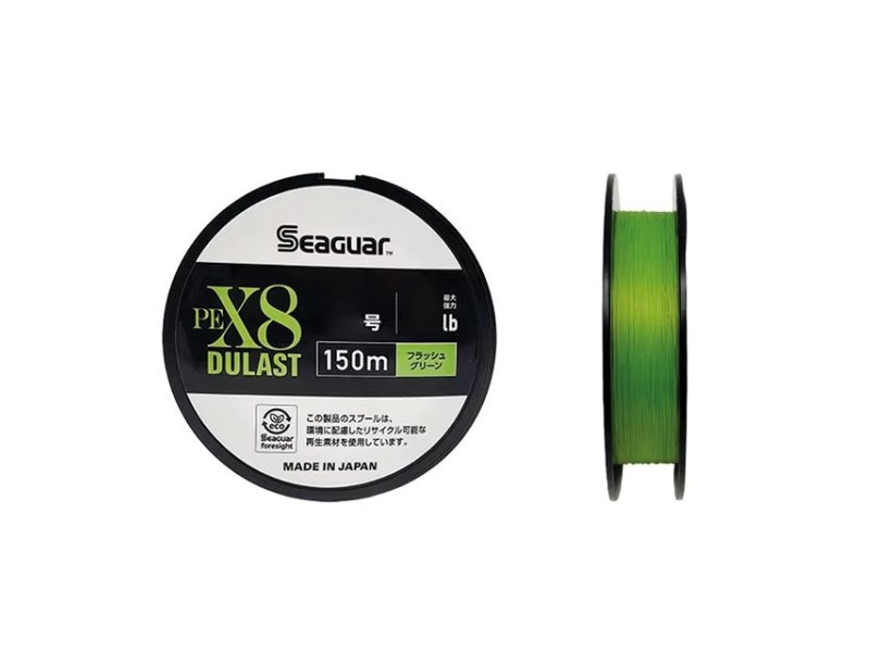 Tresse Seaguar Dulast PEX8 Flash Green 150m