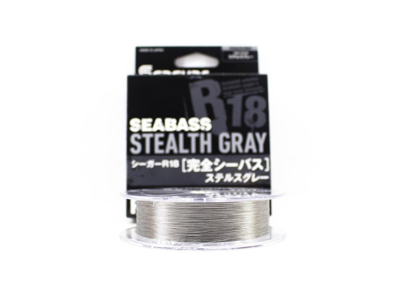 Tresse Seaguar R-18 X8 Seabass Stealth Gray 150m