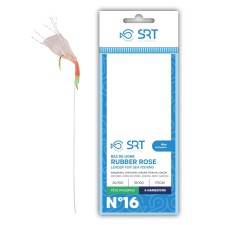 Bas De Ligne SRT Sabiki Rubber Rose Têtes Phospho