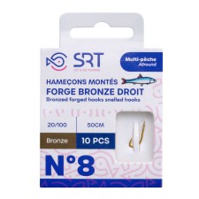Hameçons Montés SRT Forge Bronze Droit