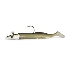 Leurre Souple Armé Hyperlastics Sandyll 4.5' Natural Jighead 124mm