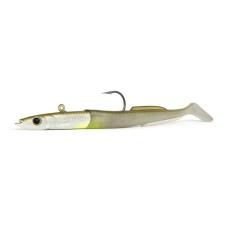 Leurre Souple Armé Hyperlastics Sandyll 4.5' Natural Jighead 146mm