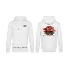 Sweat Shirt Way Of Fishing Visuel Manga 2025 Blanc
