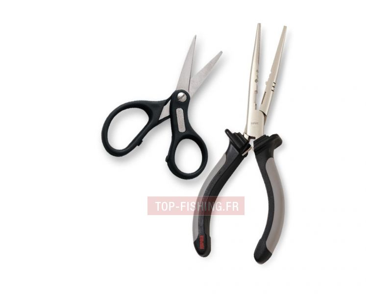 2 outils Rapala Combo pince coupante et ciseaux