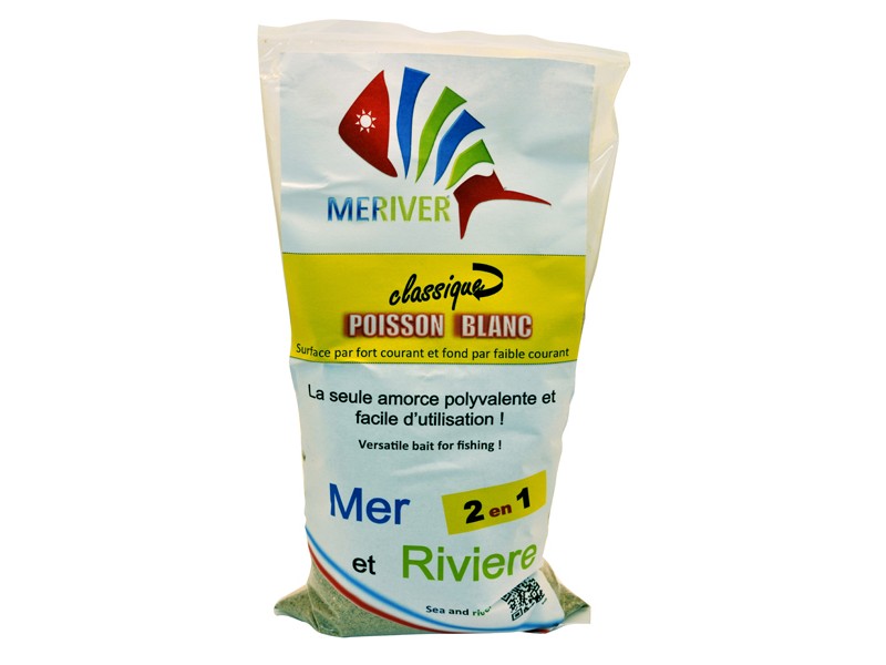 Amorce Classique Meriver « 2 en 1 » Mer et Rivière 850g