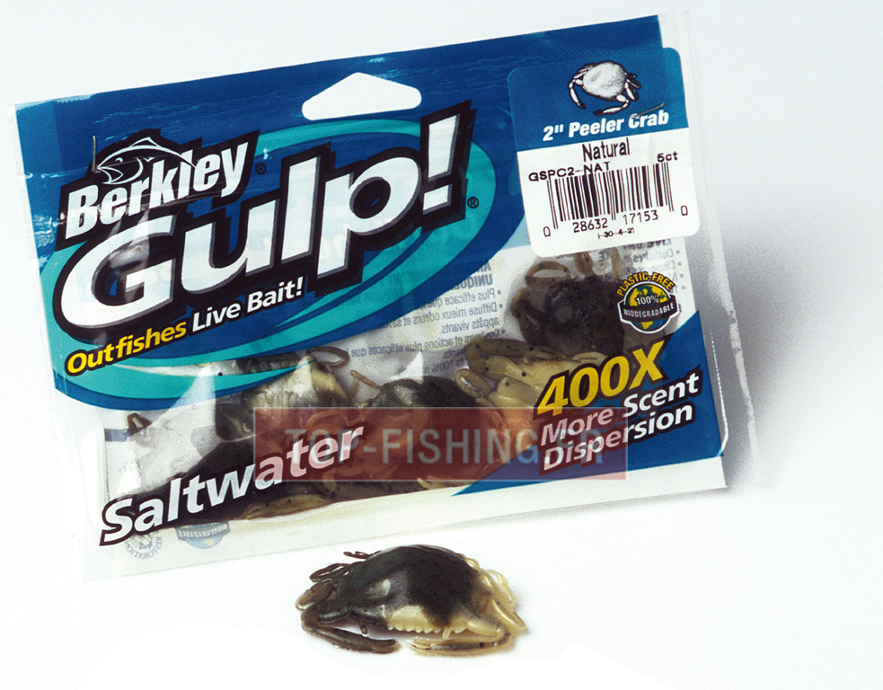Appâts Berkley Gulp! Saltwater Peeler Crab - 5 cm