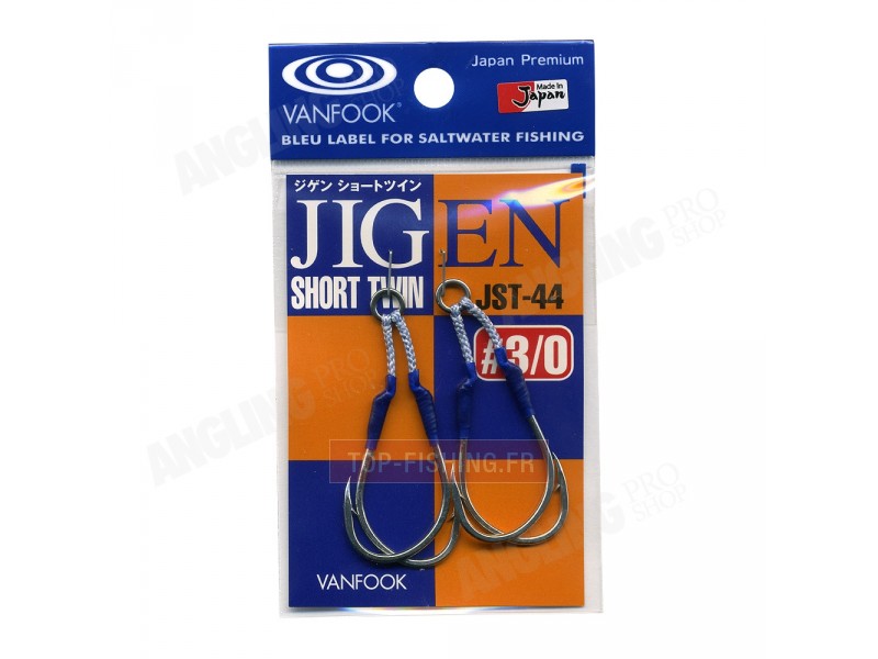 Assist Hook Vanfook Jiggen Short Twin JST-44