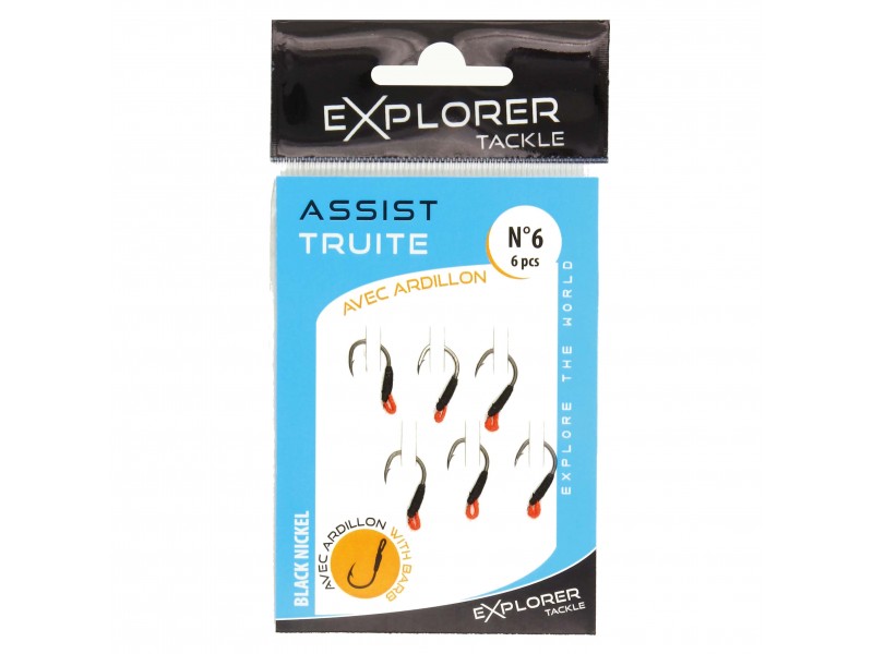 Assist Hooks Explorer Tackle Truite Avec Ardillon