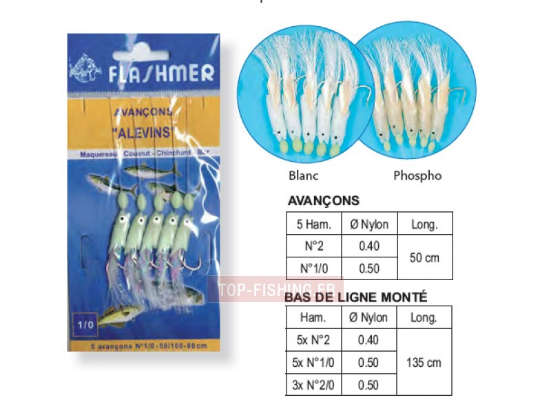 Bas de Ligne Flashmer Alevins