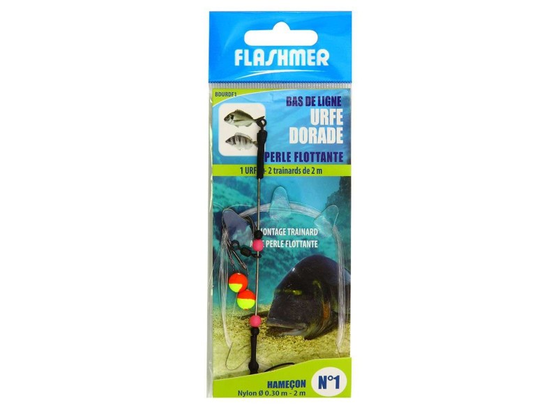 Bas De Ligne Flashmer Dorade Urfe Perle Flottante