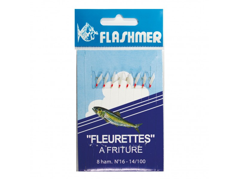 Bas de Ligne Flashmer Fleurettes à Friture