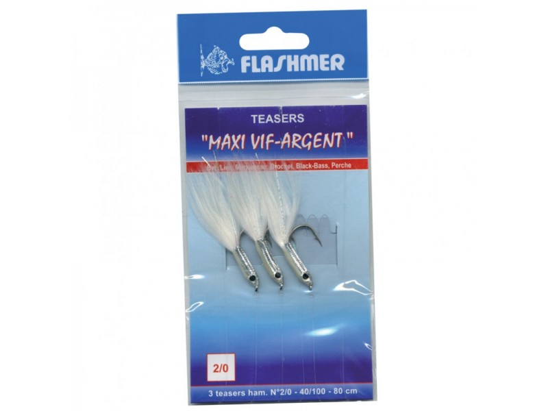 Bas de ligne Flashmer Maxi Vif Argent