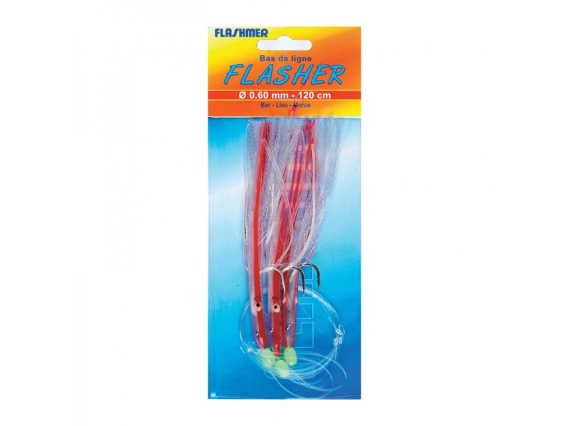 Bas de ligne Flashmer Octopus Flasher