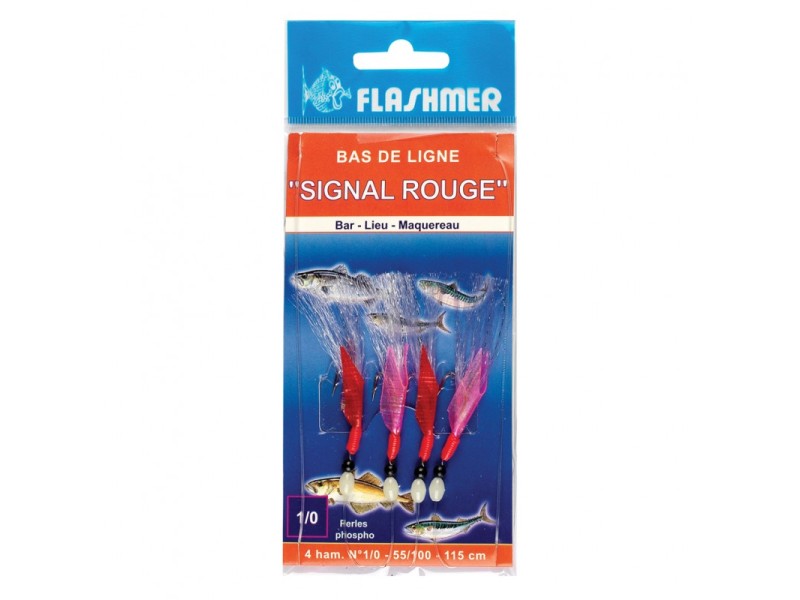 Bas De Ligne Flashmer Signal Rouge