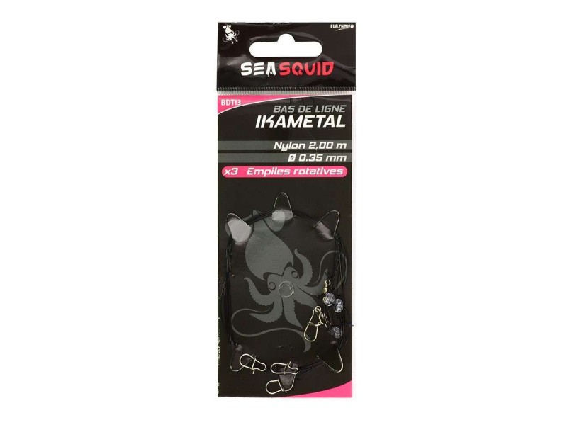 Bas De Ligne Sea Squid Ikemetal