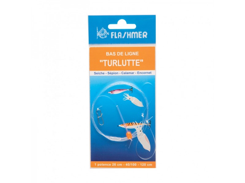 Bas de Ligne Flashmer Turlutte