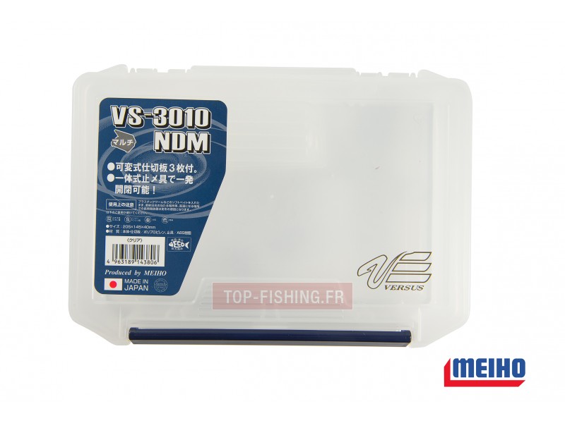 Boite Meiho Slit Form Case 3010 NDM Clear
