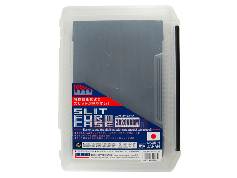 Boite Meiho Slit Form Case 3020 NDDM Clear