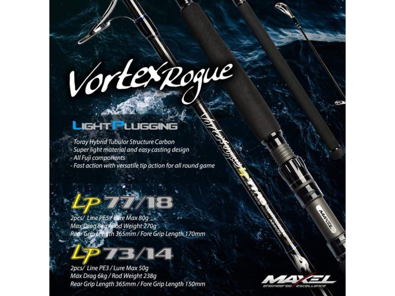 Canne Maxel Vortex Rogue