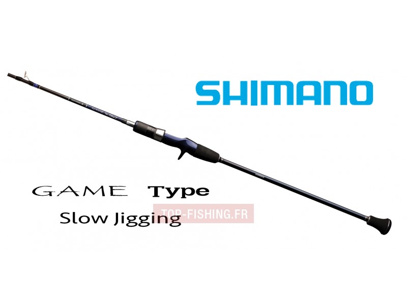 Vue 5) Canne Shimano Game Type Slow Jigging
