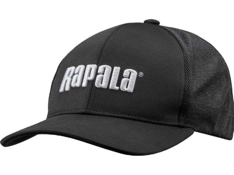 Casquette Rapala Black Mesh Snapback