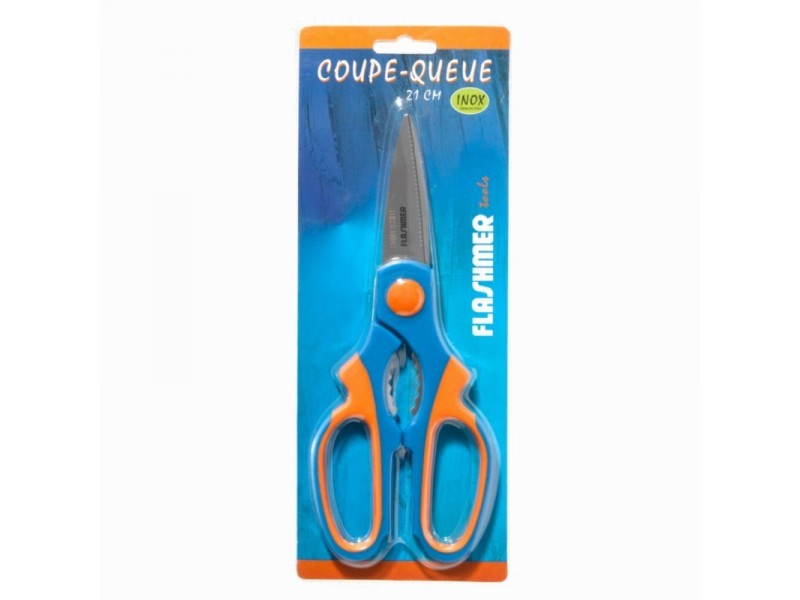 ciseaux Flashmer Coupe-Queues 21cm (Ciseau pour Pêche - Flashmer)