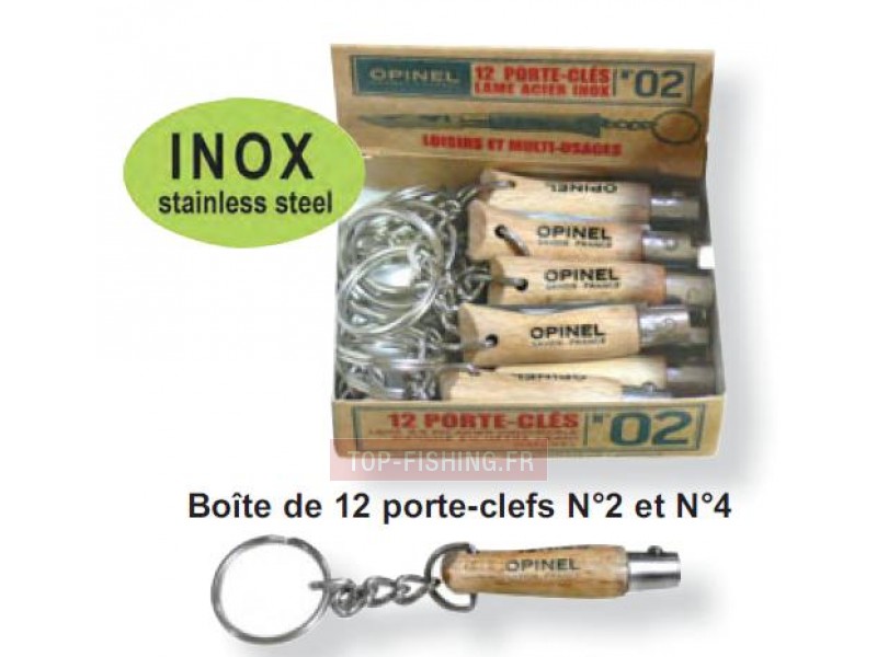 Couteau Opinel Porte-clés - Lot de 6