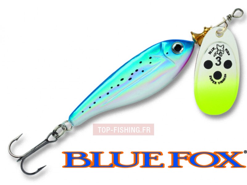 Cuiller Blue Fox Minnow Super Vibrax - 9 gr