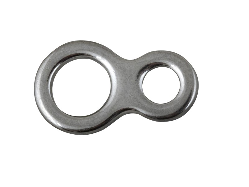 Double Anneau Soudé Pro-Hunter Figure 8 Solid Ring