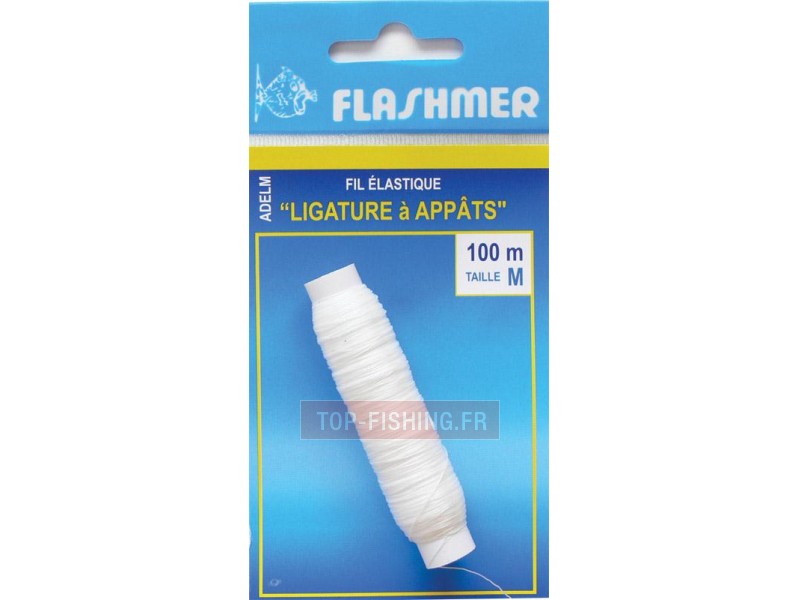 Vue 5) Elastique Ligature Appâts Flashmer