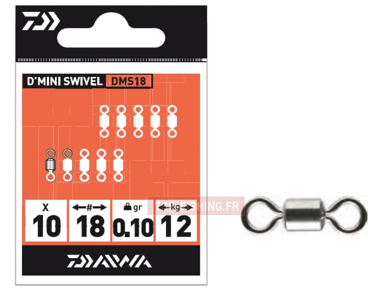 Emerillons Daiwa Mini Swivel