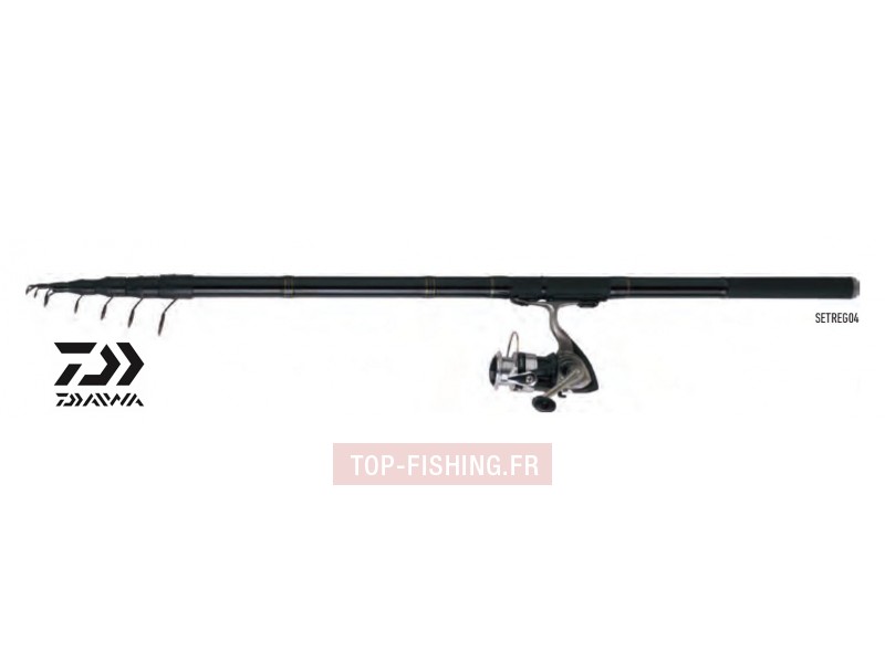 Ensemble Réglable Canne & Moulinet Daiwa Set Reg 04