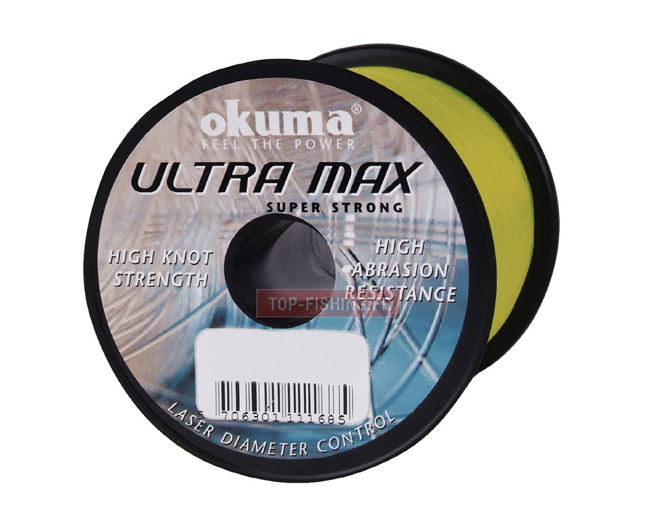 Fil Nylon Okuma Ultramax Jaune