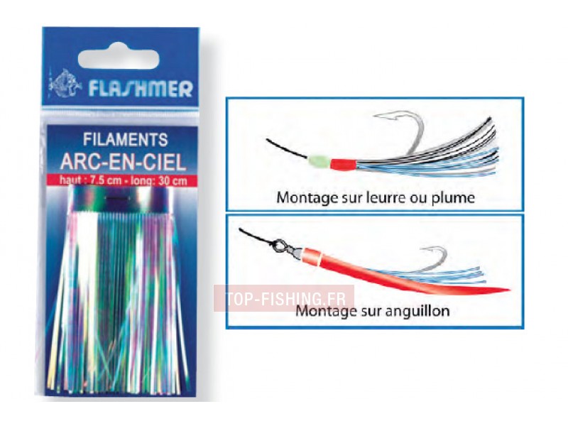 Filaments Arc-en-ciel Flashmer